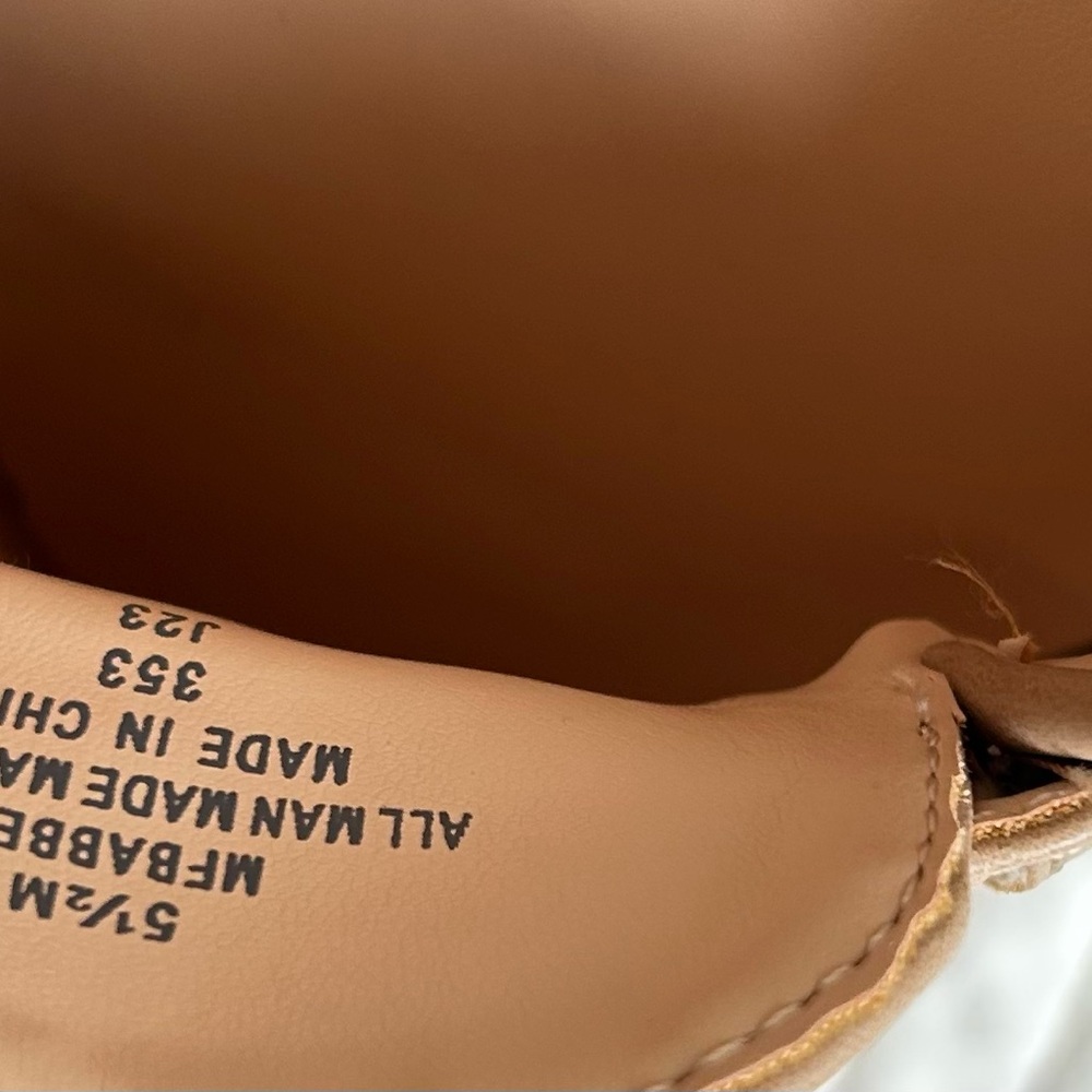 Marc Fisher Women's Beige Chain Loafers - Picture 7 of 8